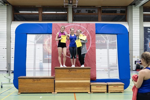 Platz 2: Saskia Bariller, TUD Platz 1: Paula Walcher, Uni Konstanz