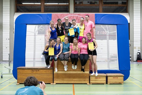 3. Platz: TU Dresden, Nele Andresen, Annika Herth, Saskia Bariller, Jan Voigt; 2. Platz: Uni Konstanz; 1. Platz: München