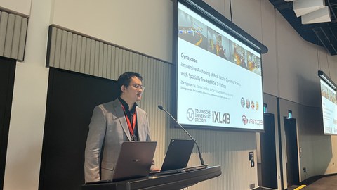 Zhongyuan presents Dynascape at VRST '23